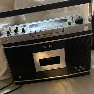Sony Black Portable Cassette player